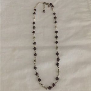 Silpada 925 Garnet Necklace